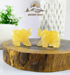 Yellow Aventurine elephant