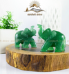 Green Fluorite Elephant