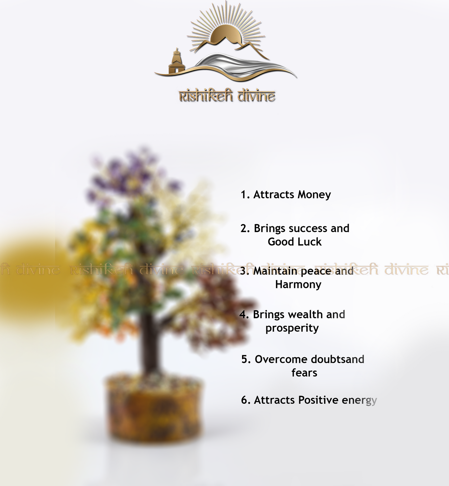 Seven chakra tree