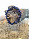 Blue tiger eye bracelet