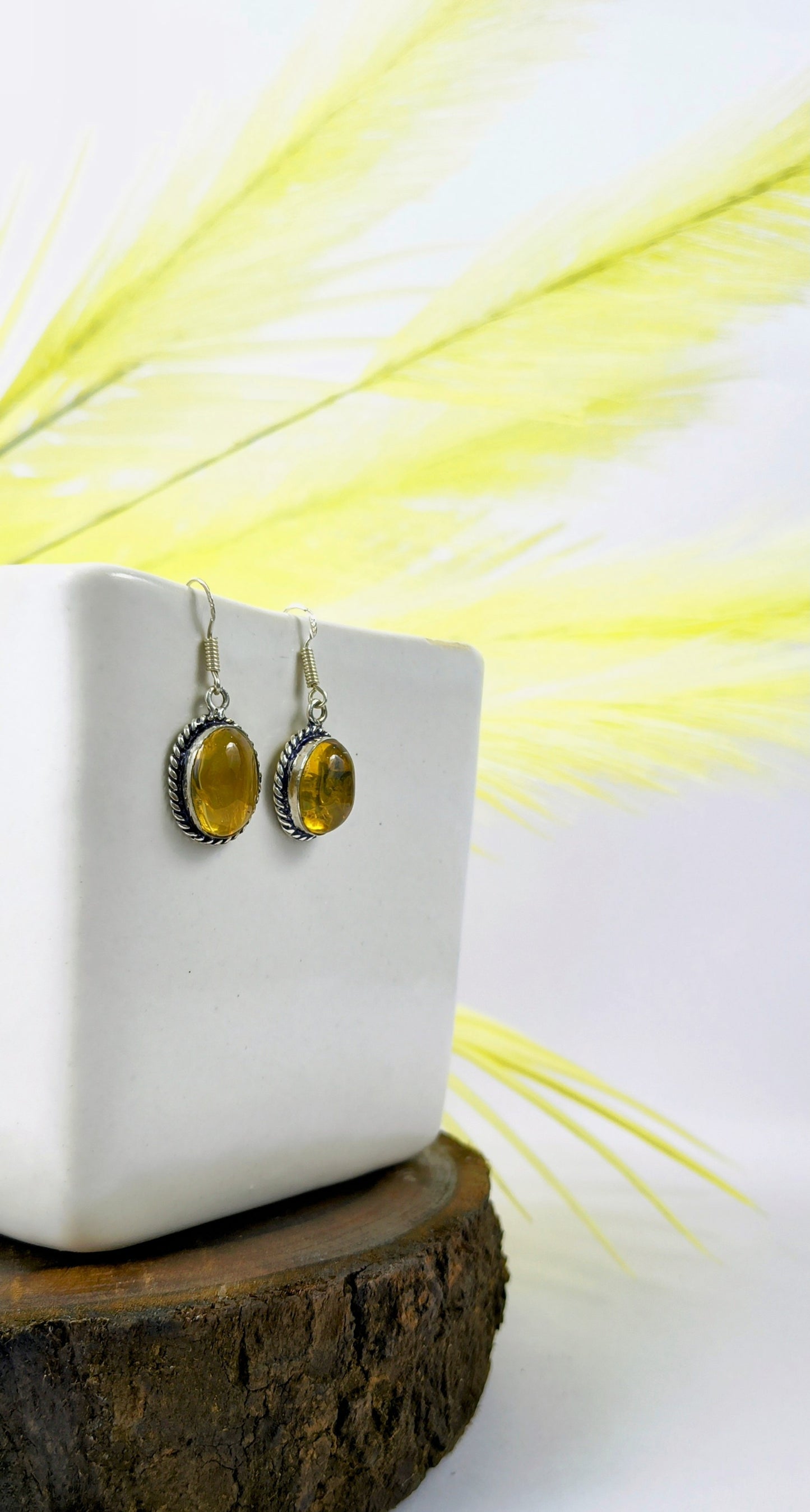 Citrine earrings