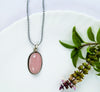 Rose quartz pandent