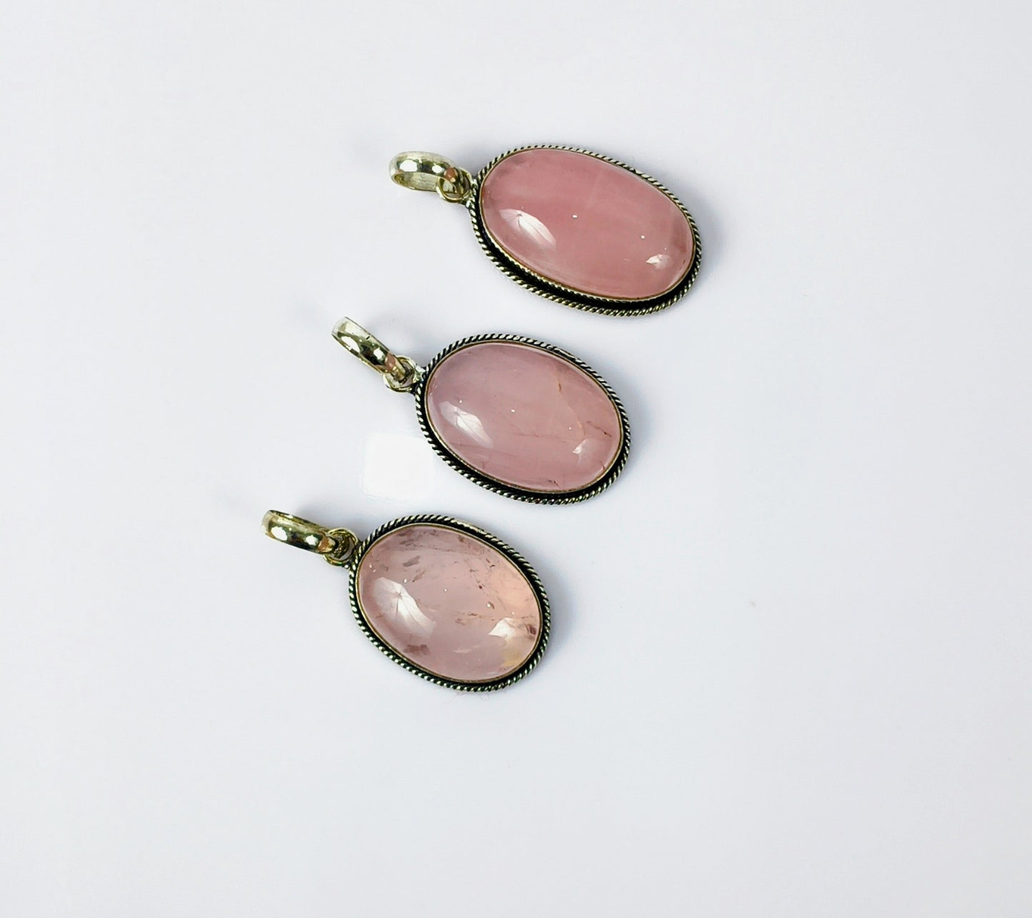 Rose quartz pandent