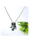 Moonstone owl pendant
