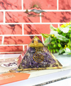 Amethyst Orgone pyramid