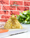 Citrine Orgone Pyramid