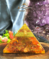 Red Carnelian Orgone Pyramid