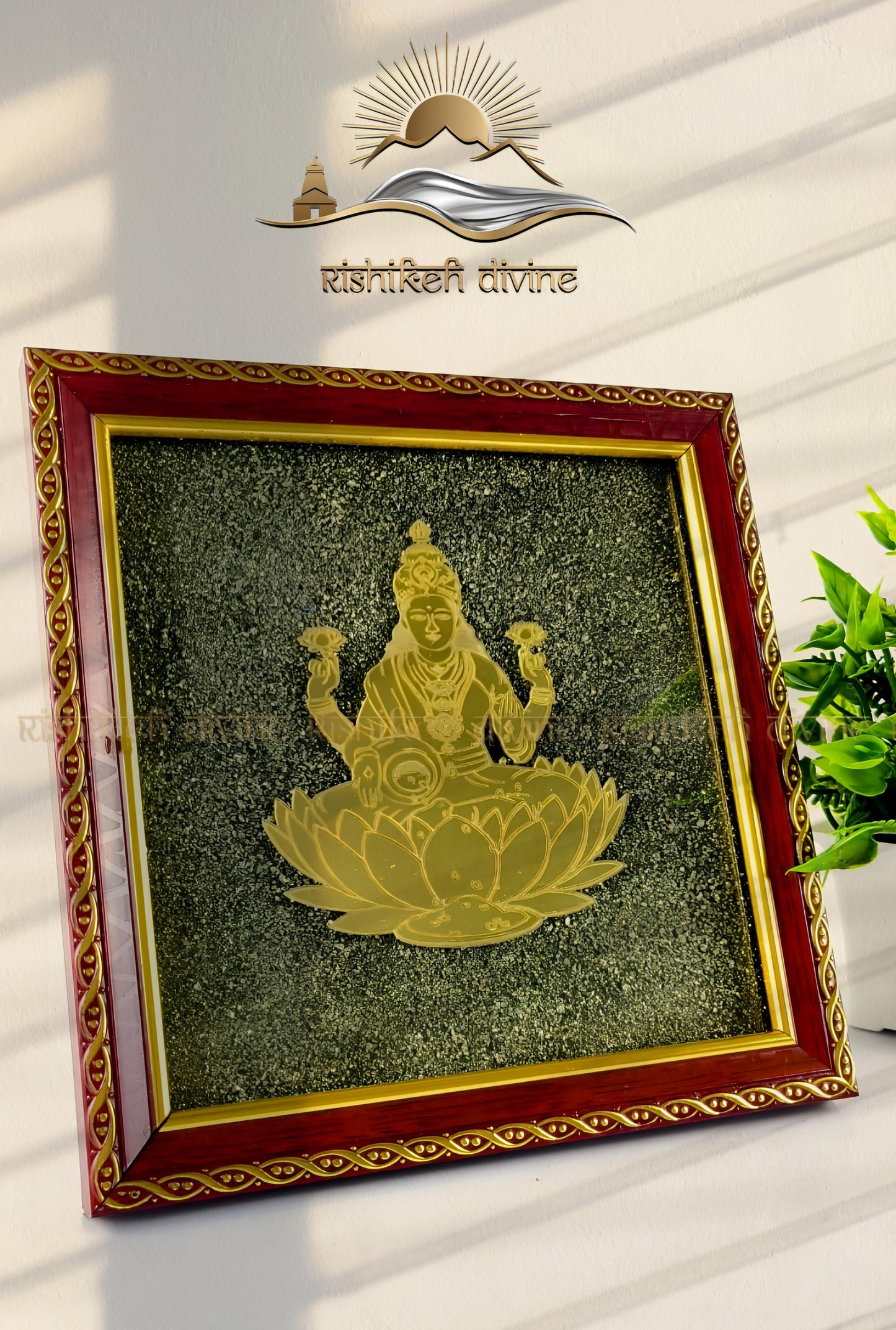 Pyrite Laxmi Plate