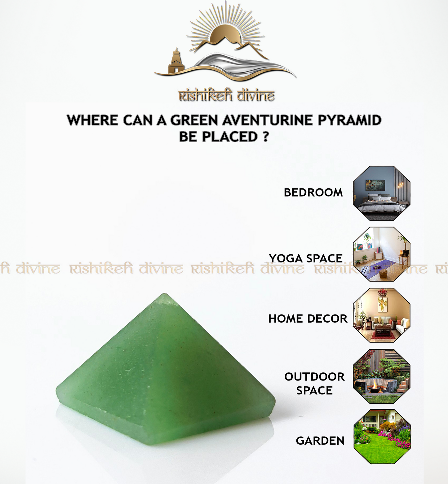 Green Aventurine Pyramid