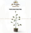 Pyrite raw stone tree