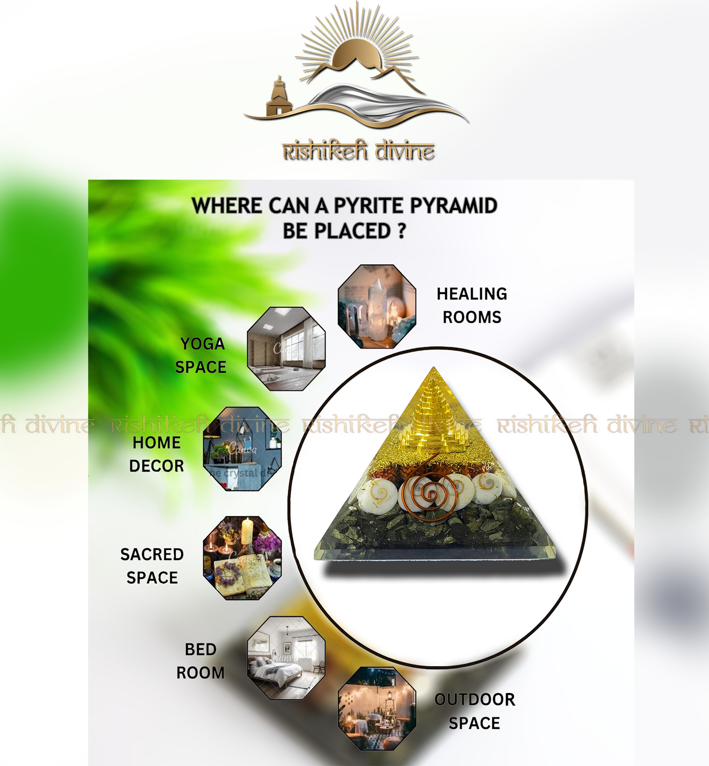 Pyrite Organe Pyramid