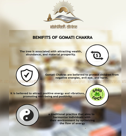 Gomati chakra 50 Beads Tree