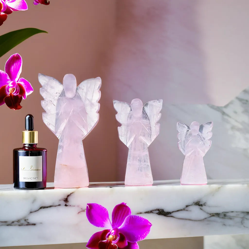Rose Quartz Angel