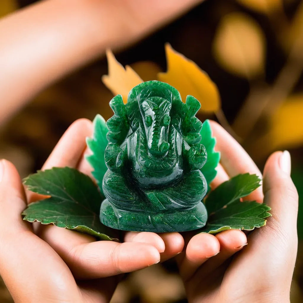 Green Jade Ganesh