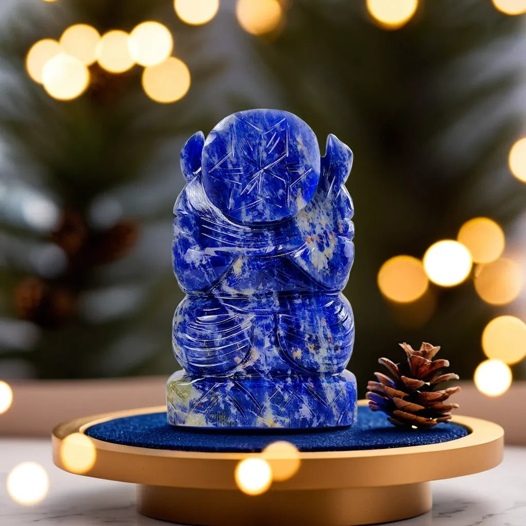 Sodalite Ganesh