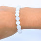 White Selanite Bracelet