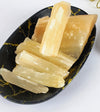 Orange selenite crystal