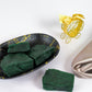 Dark green aventurine crystal