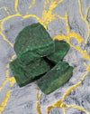 Dark green aventurine crystal