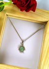 Green Aventurine Penguin Pendant