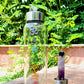 7 Chakra Engraving Amethyst Crystal Bottle