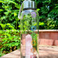 7 Chakra Engraving Amethyst Crystal Bottle