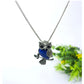 Lapis lazuli owl pendant
