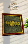 Pyrite Seven Running Horses Plate