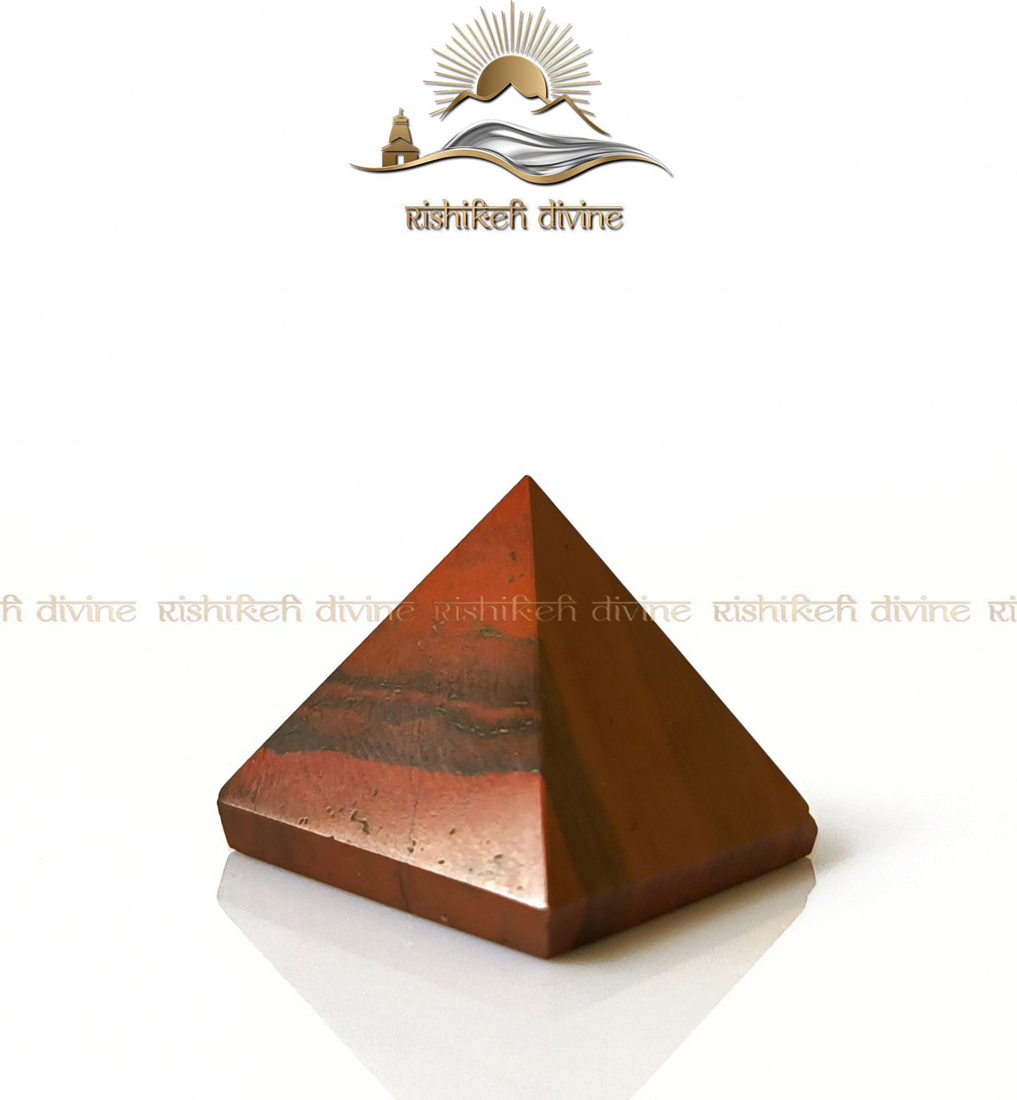 Red Jasper Pyramid