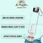 Clear Quartz Crystal Bottles