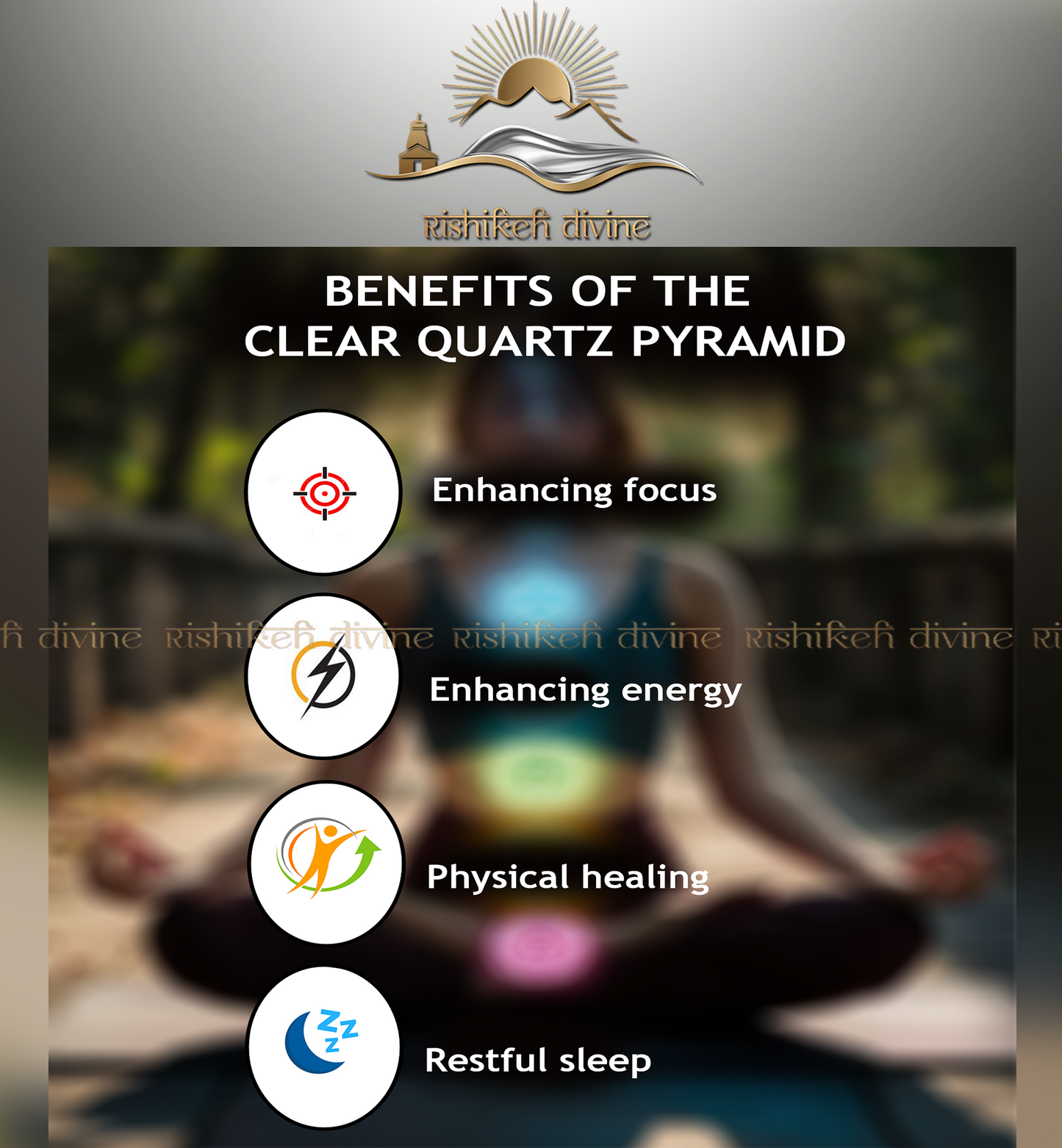 Clear quartz ( AAA+ ) Quality