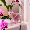 Rose Quartz Elephant