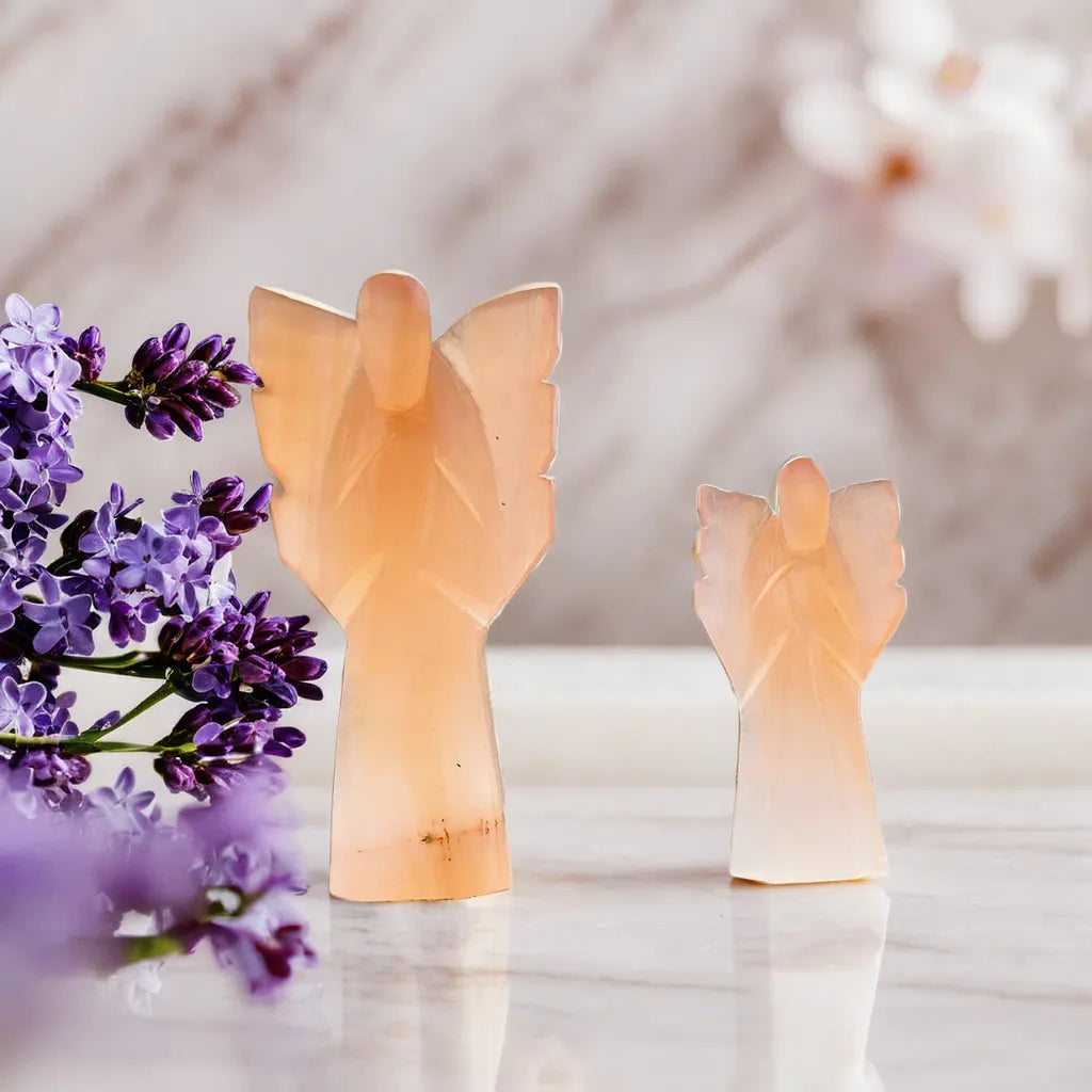 Orange Selanite Angel