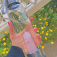 Rose Quartz Crystal Bottle