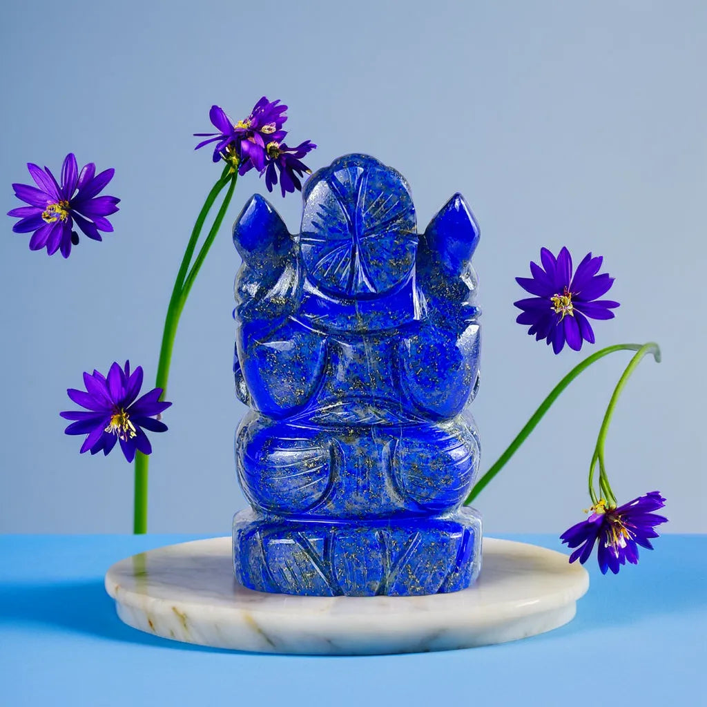 Lapis Lazuli Ganesh