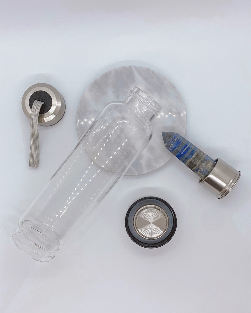 Lapis Lazuli Crystal Bottle
